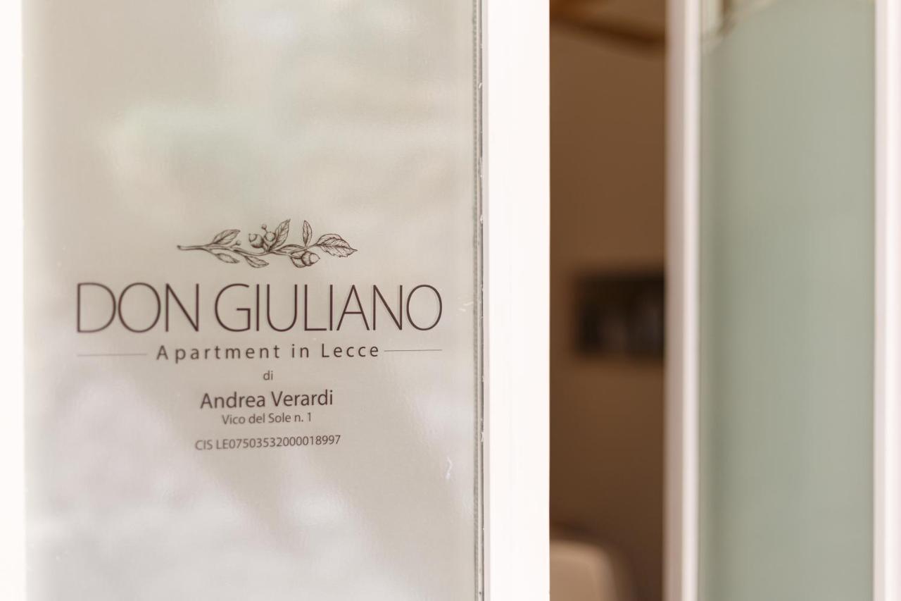 לצ'ה Apartment Don Giuliano Centro מראה חיצוני תמונה